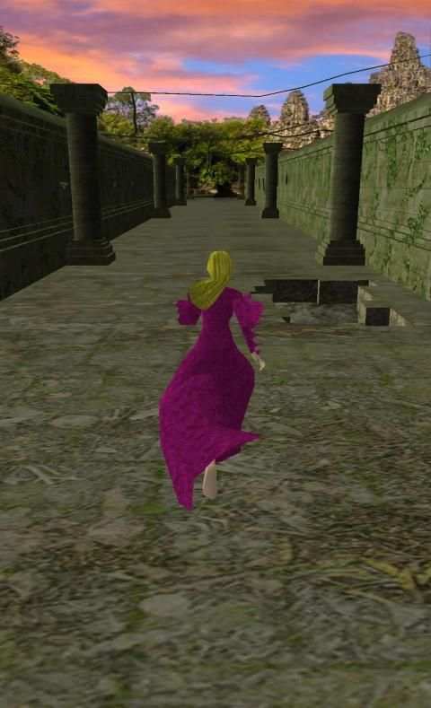 Princess in Temple. Game for girls screenshot 2