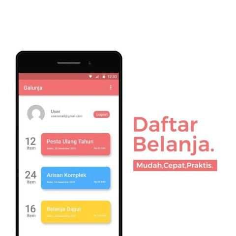 Galunja : Shopping List screenshot 3