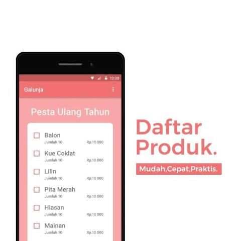 Galunja : Shopping List screenshot 1