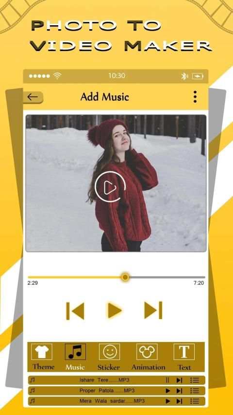 Love Video Maker स्क्रीनशॉट 1