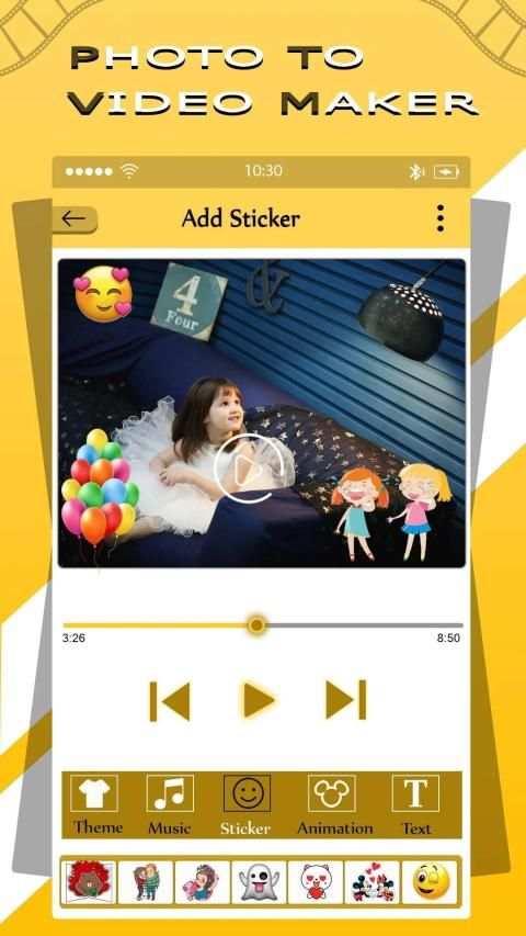 Love Video Maker स्क्रीनशॉट 2
