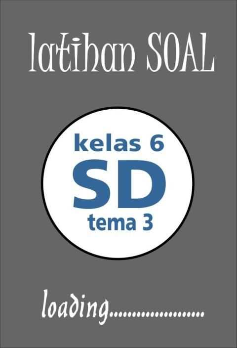 Latihan Soal SD Kelas 6 Tema 3 screenshot 1
