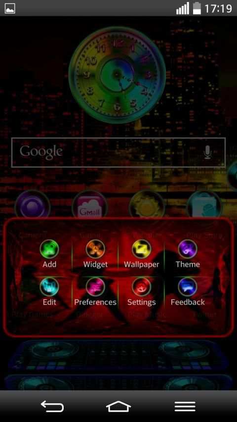 Next Launcher 3D Theme ClubMix 6 تصوير الشاشة
