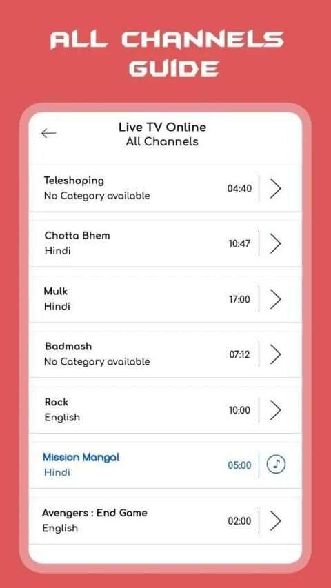 Live Jio TV HD Channels Guide स्क्रीनशॉट 1