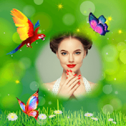 ikon Cinta Burung Bingkai Foto