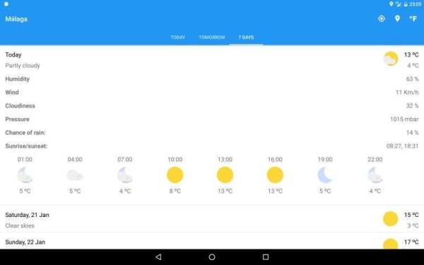 Meteo screenshot 9