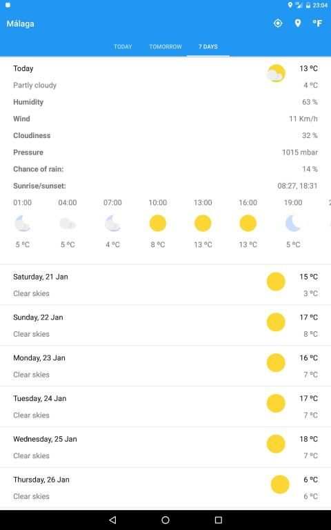 Meteo screenshot 10