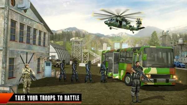 Mountain Army Bus Driving 2019: GBT Bus Games 3D screenshot 5