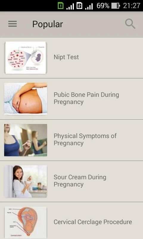 Pregnancy week by week. Expecting baby. Diary screenshot 2