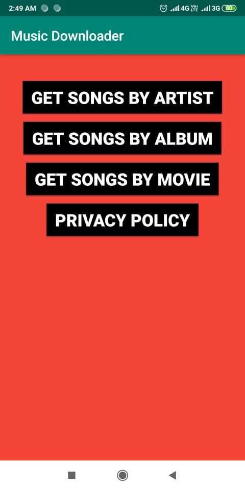 Music Downloader screenshot 2