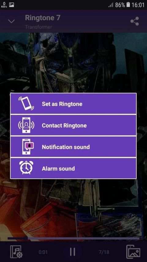 Transformer - RINGTONES and WALLPAPERS 2 تصوير الشاشة