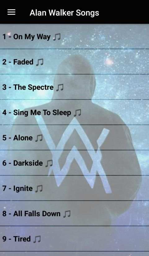 Alan WALKER SONGS 2019 OFFLINE ( 46 SONGS ) screenshot 8