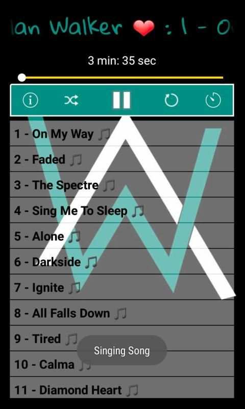Alan WALKER SONGS 2019 OFFLINE ( 46 SONGS ) screenshot 7