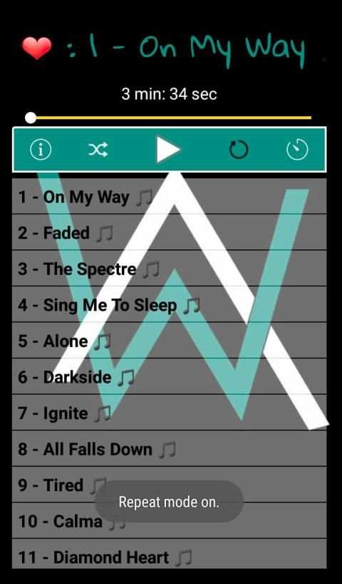Alan WALKER SONGS 2019 OFFLINE ( 46 SONGS ) screenshot 5