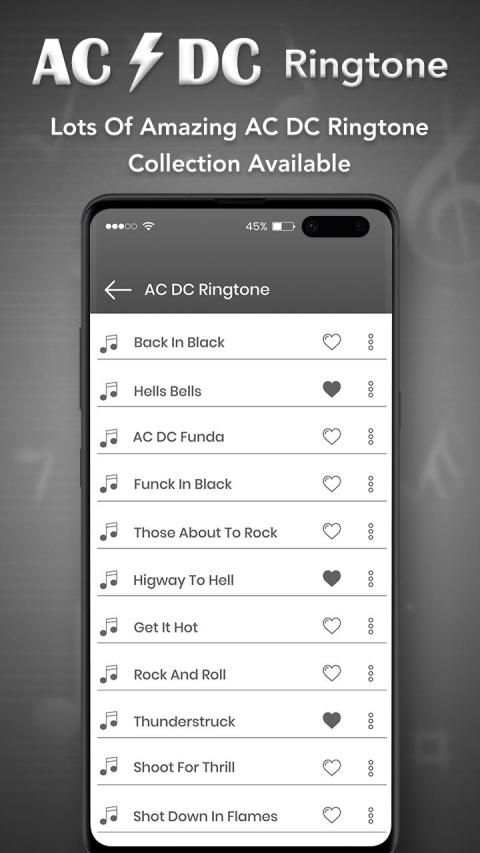 AC DC Ringtone स्क्रीनशॉट 3
