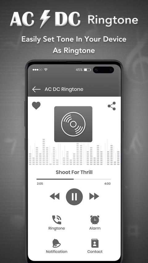 AC DC Ringtone स्क्रीनशॉट 1