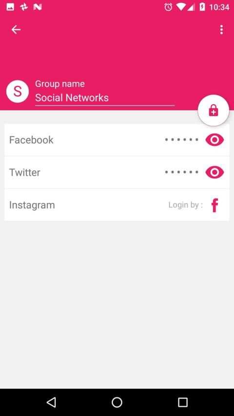 Keep it Safe Password Manager screenshot 2
