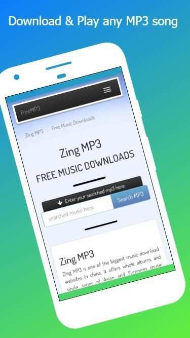 ZingMp3 – Free MP3 Music Download स्क्रीनशॉट 2