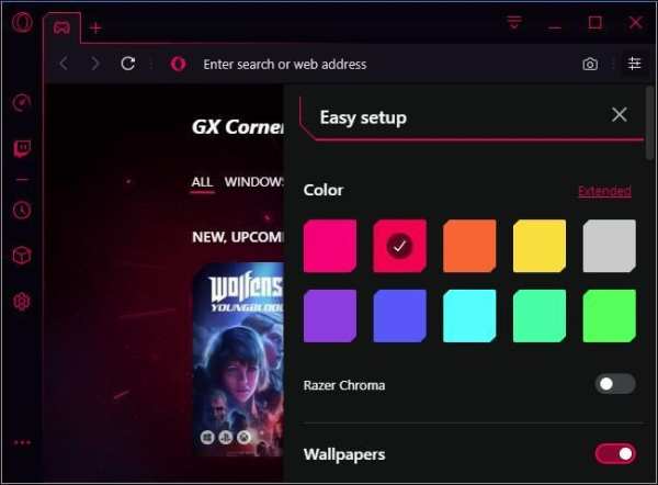 Opera GX * Gaming Browser Guide स्क्रीनशॉट 1