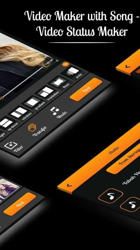 Slidejoy Video Maker with Song Video Status Maker स्क्रीनशॉट 2
