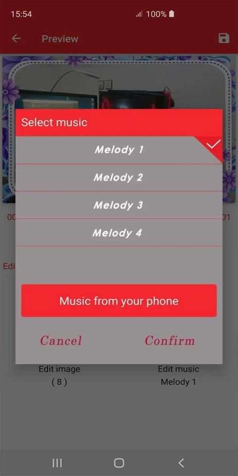 Foto + musik Ke Video screenshot 1