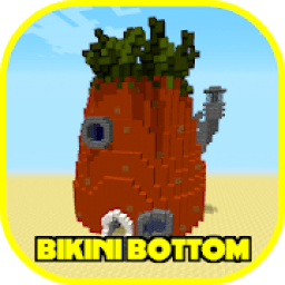 ikon Map Bikini Bottom for MCPE