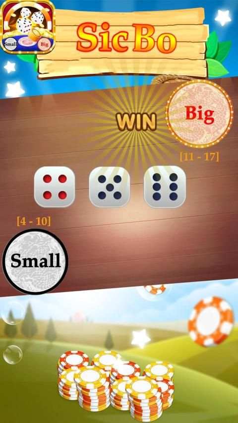 Big Small - Sicbo Legend Tai Xiu Free screenshot 1