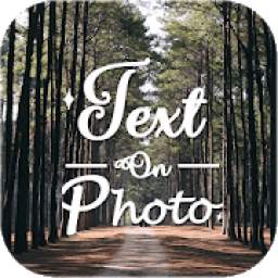 Text On Photo - Write text on photos