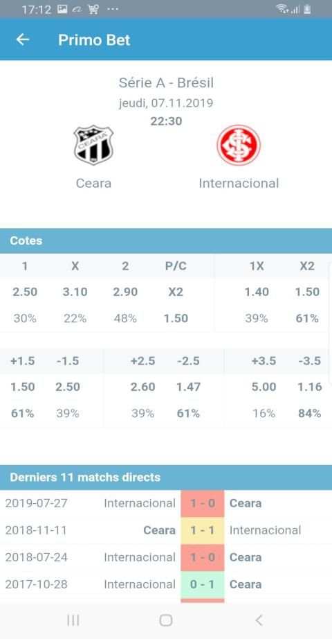 Primo Bet screenshot 3