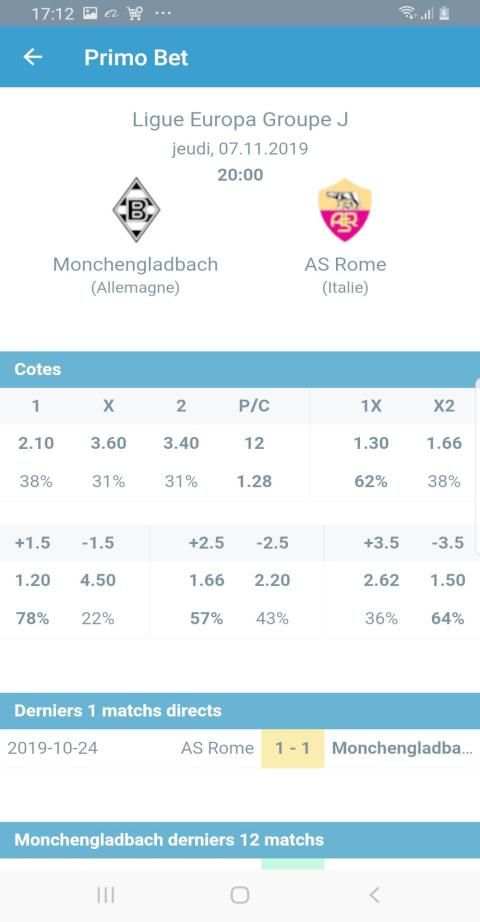 Primo Bet screenshot 4