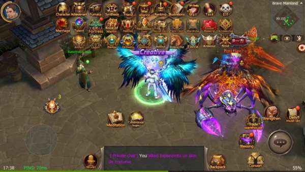 Mu Origin World - Revenge Awakening New MMORPG स्क्रीनशॉट 4