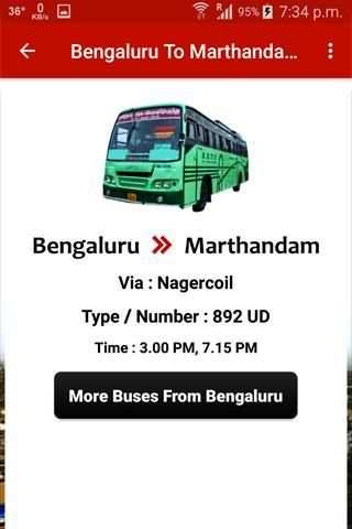 Bangalore Bus Info screenshot 3