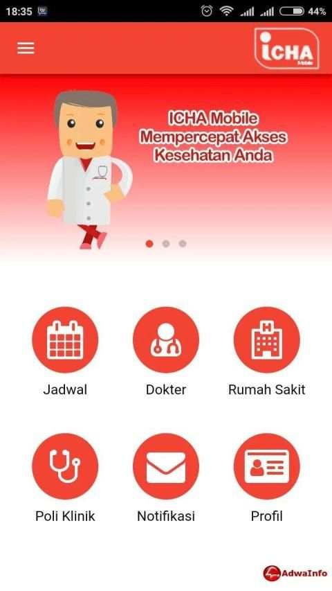ICHA Mobile screenshot 1
