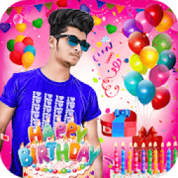 ikon Happy Birthday Photo Editor