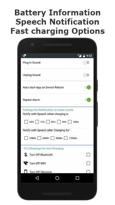 Battery Full Alarm स्क्रीनशॉट 6