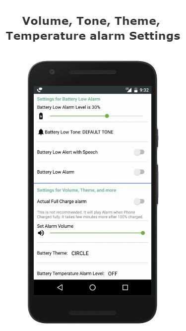 Battery Full Alarm स्क्रीनशॉट 4