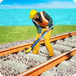 Train Track Construction Free: Train Games आइकन