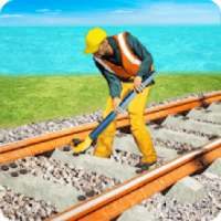 Train Track Construction Free: Train Games