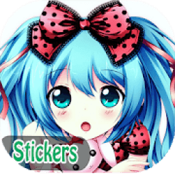 WAStickerApps Anime kawaii Stickers for Whatsapp आइकन