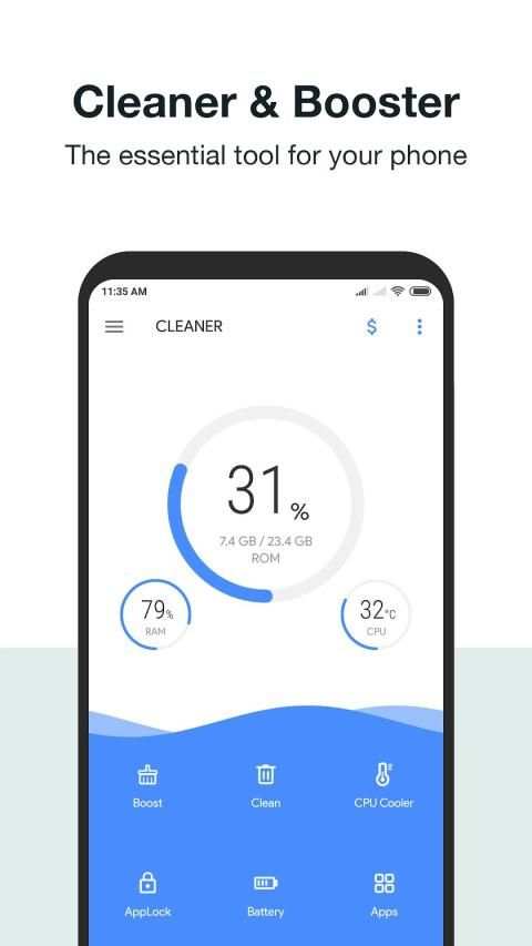 Super Booster - Applock, Cleaner, CPU Cooler screenshot 7
