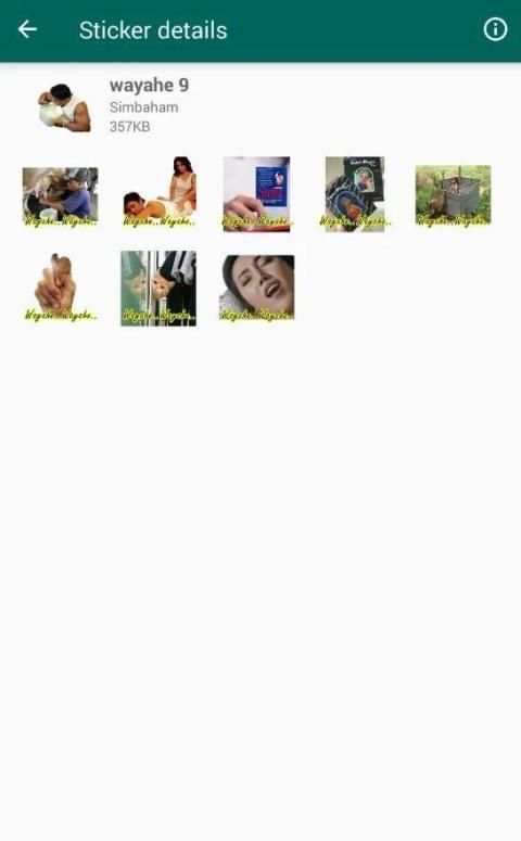 Stiker WA Wayahe Wayahe WAStickerApps screenshot 1