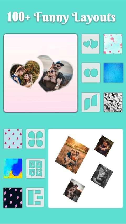 Square In-Pic Photo - Collage Editor Pro screenshot 3