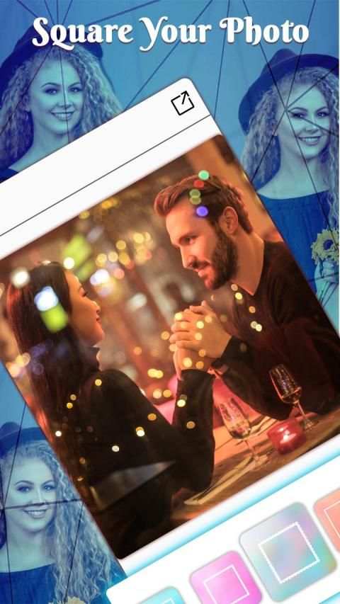 Square In-Pic Photo - Collage Editor Pro स्क्रीनशॉट 5