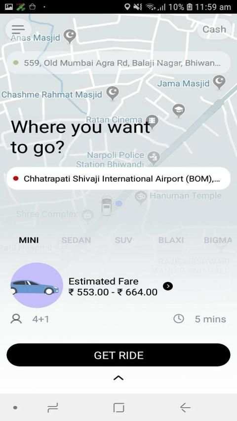 CEO CABS - Book cab for ride screenshot 4