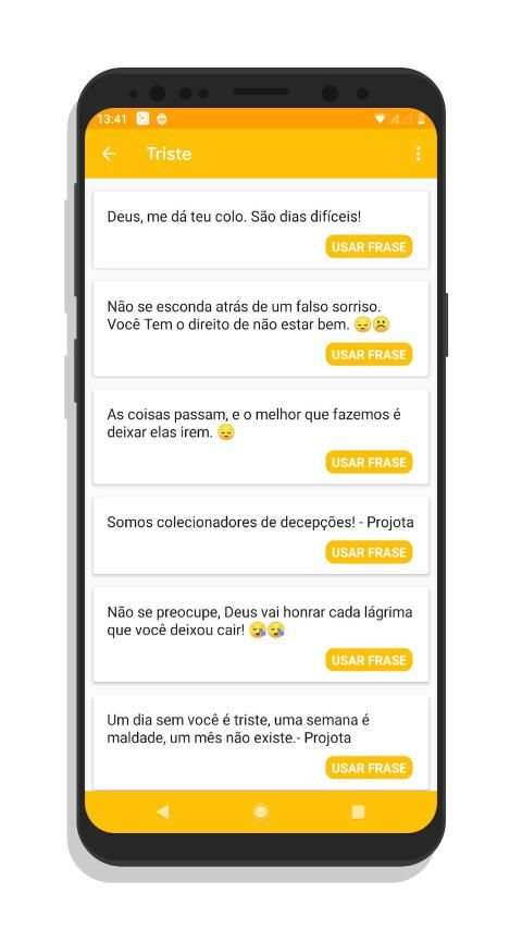 Frases para Fotos e Legendas screenshot 5