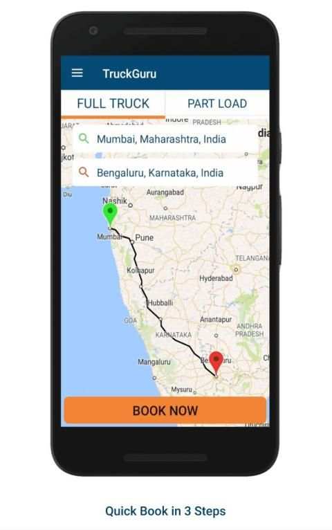 TruckGuru - Online Truck Booking Made Easy screenshot 3