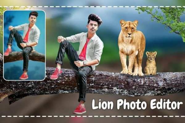 Lion Photo Editor स्क्रीनशॉट 2