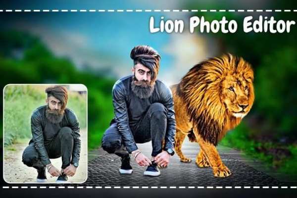 Lion Photo Editor स्क्रीनशॉट 4