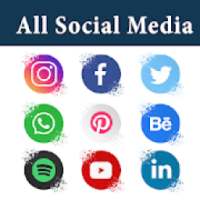 All social media and social network in one app