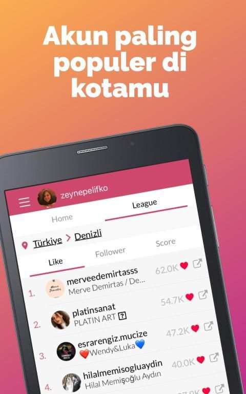 Aplikasi Analisis&Asisten Instagram Liker Analyzer screenshot 7